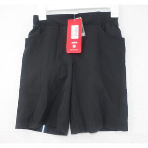NEW Louis Garneau Kids Range 3 Bike Cycling Padded Shorts JR Black Size Medium
